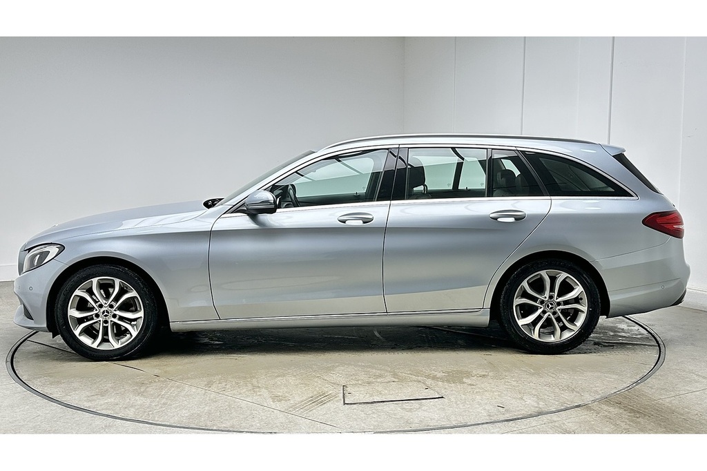 Mercedes-Benz C Class C220d Sport KS67XML Silver #6