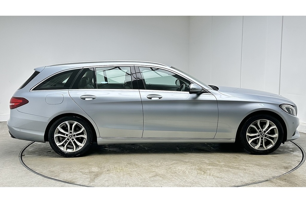 Mercedes-Benz C Class C220d Sport KS67XML Silver #4