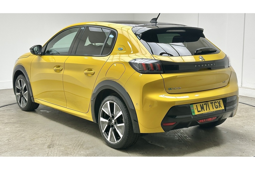 Peugeot e-208 Gt Premium LM71TGX Yellow #6