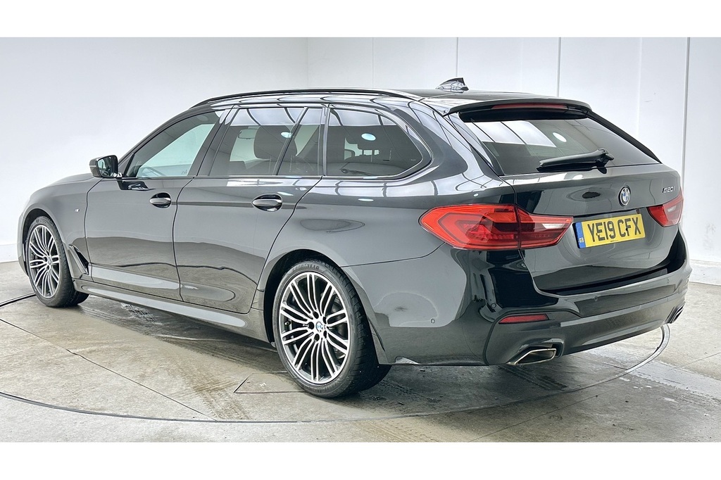 BMW 5 Series 520I M Sport YE19CFX Blue #6