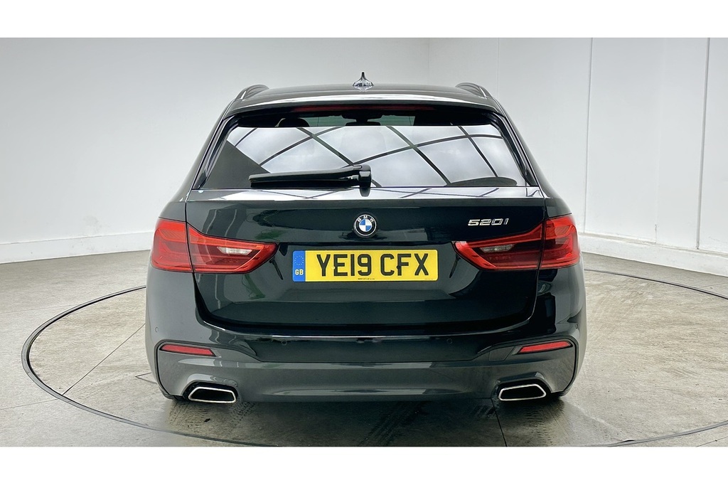BMW 5 Series 520I M Sport YE19CFX Blue #5