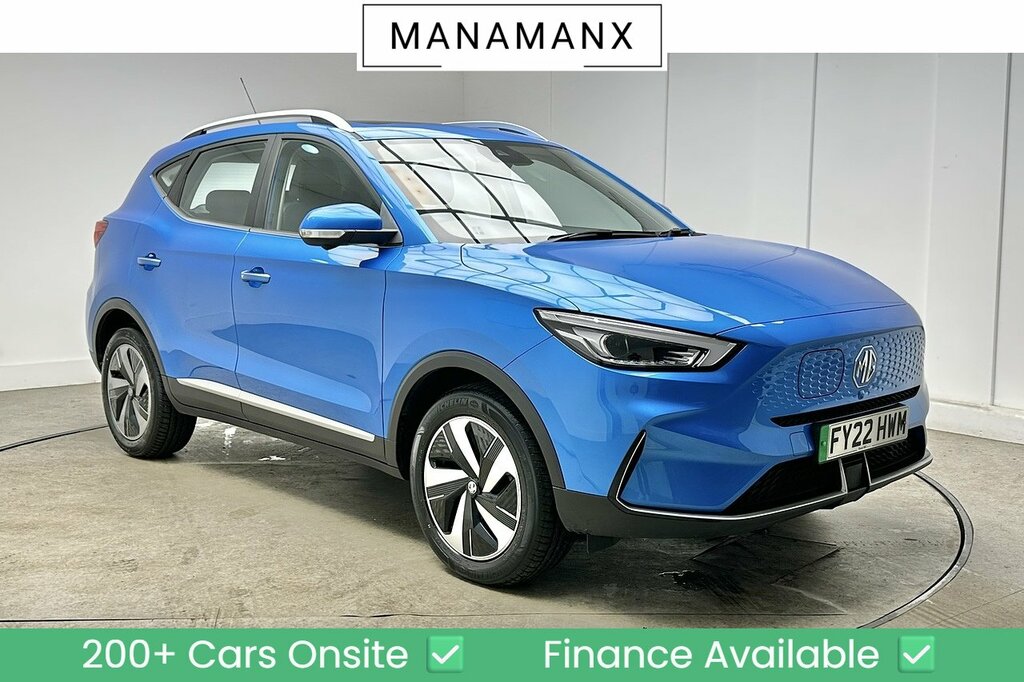 MG ZS Trophy Blue
