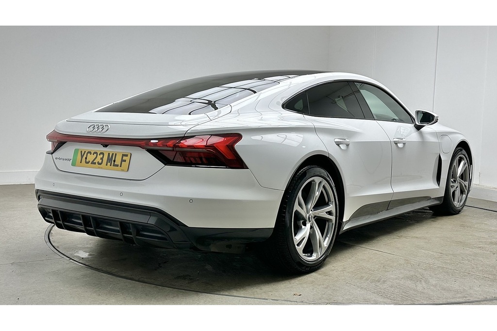 Audi E Tron GT Saloon YC23MLF White #4