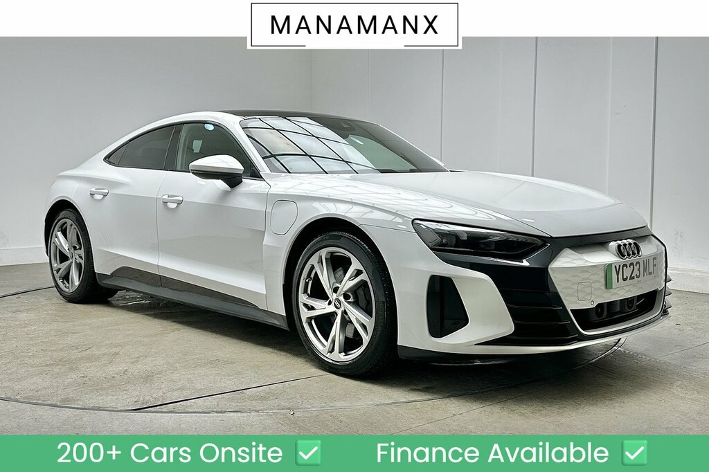 Audi E Tron GT Saloon White