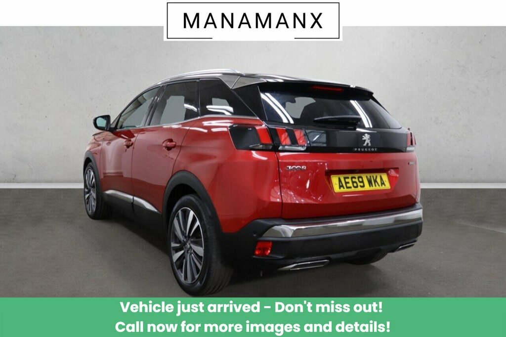 Peugeot 3008 Puretech Gt Line Premium AE69WKA Red #4