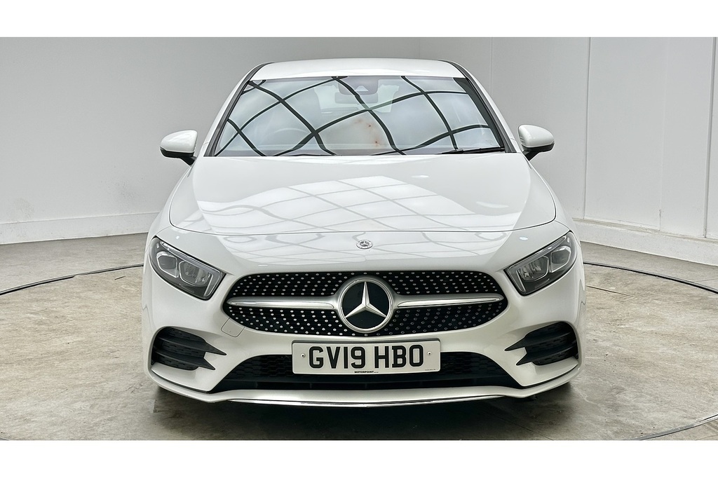 Mercedes-Benz A Class A180d Amg Line GV19HBO White #3