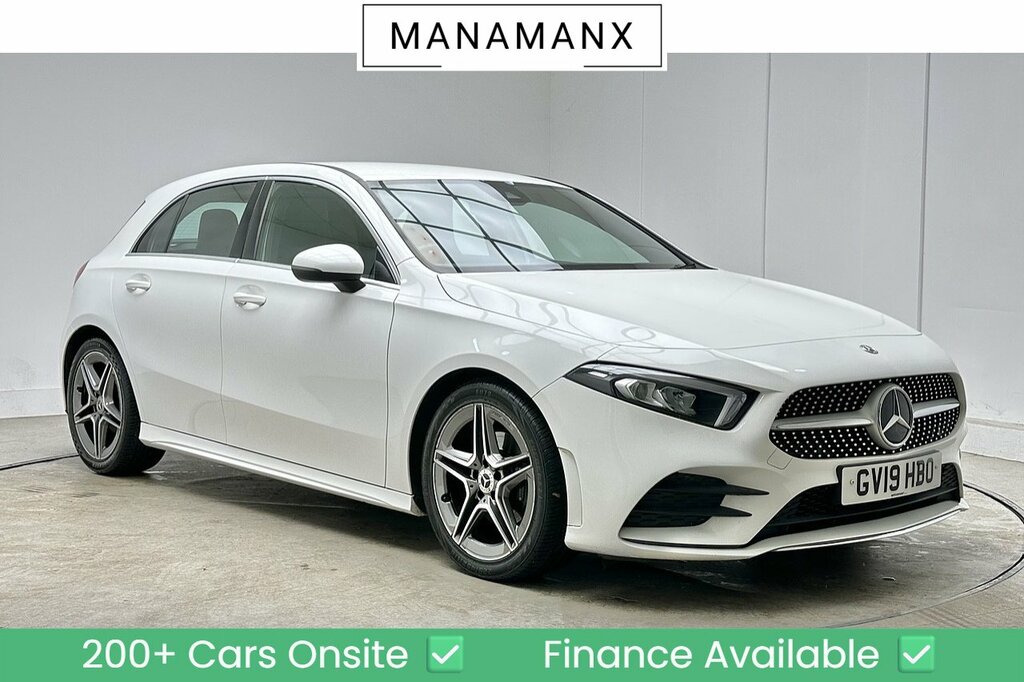 Mercedes-Benz A Class A180d Amg Line White