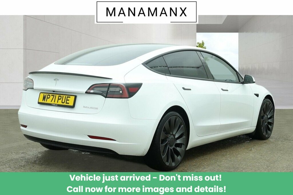 Tesla Model 3 Performance WP71PUE White #5
