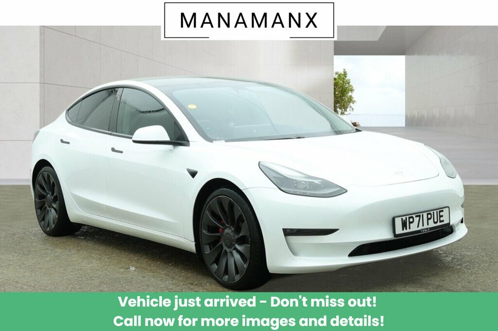 Tesla Model 3 Performance White
