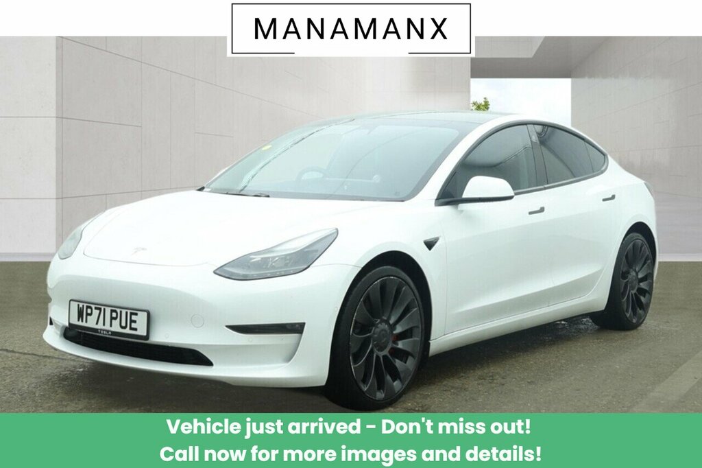 Tesla Model 3 Performance WP71PUE White #4
