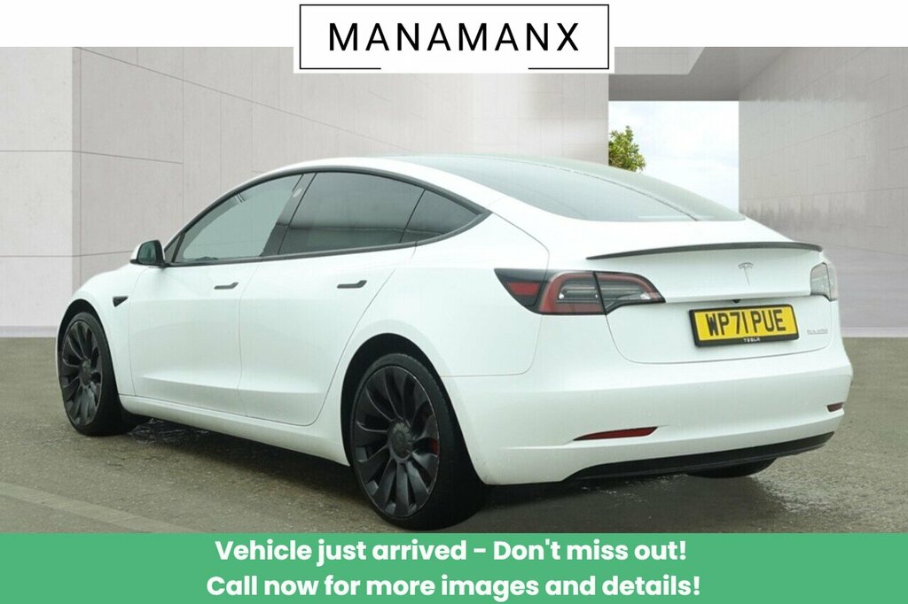 Tesla Model 3 Performance WP71PUE White #2