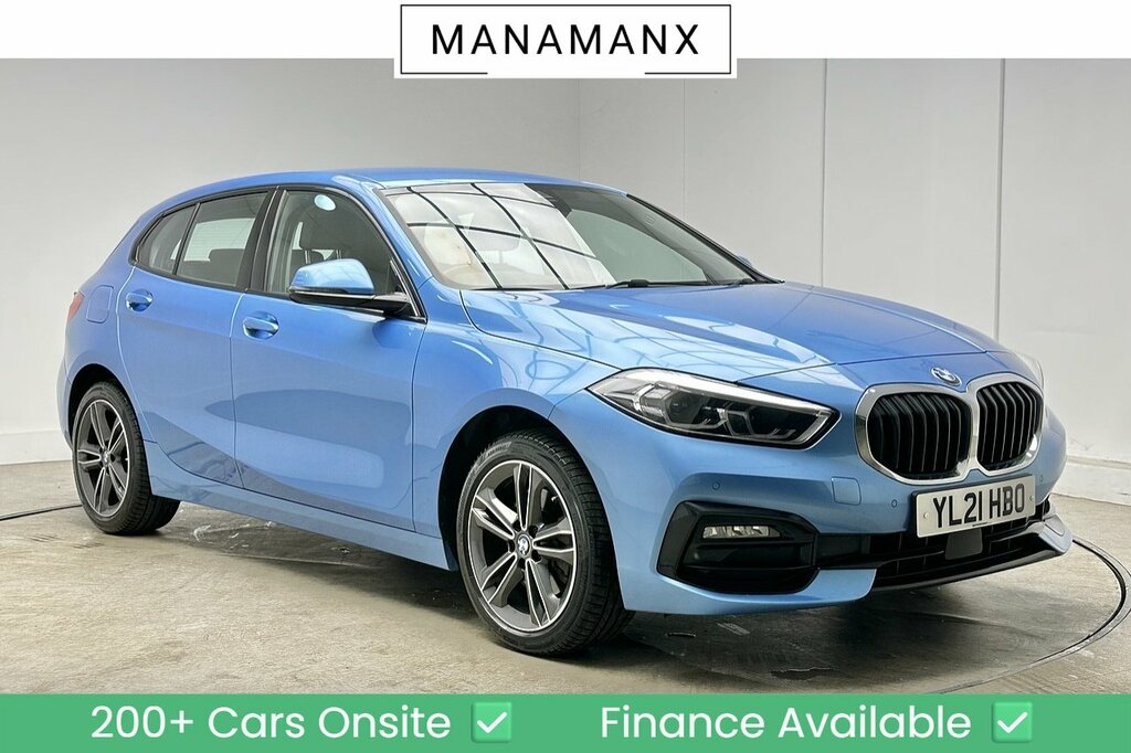 BMW 1 Series 116D Sport Blue