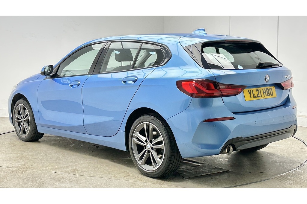 BMW 1 Series 116D Sport YL21HBO Blue #5