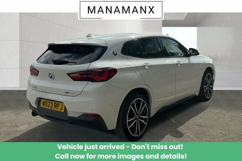 BMW X2 25E M Sport WO23RFJ White #5