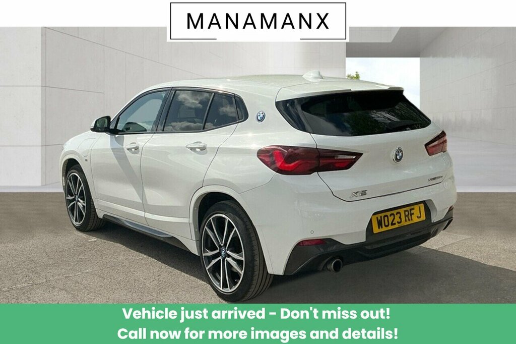 BMW X2 25E M Sport WO23RFJ White #2