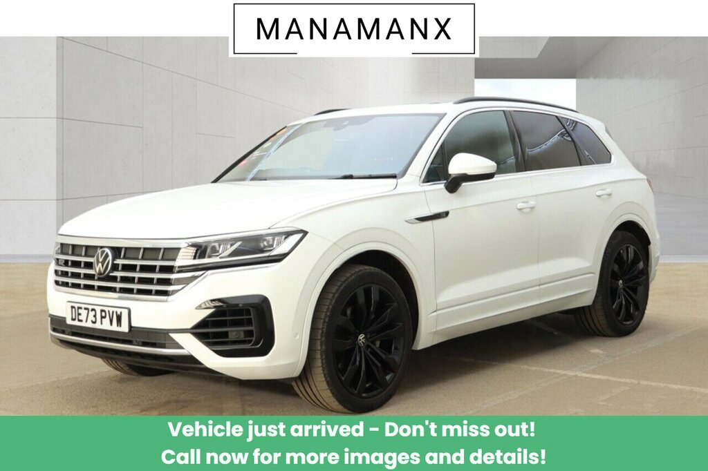 Volkswagen Touareg Tdi V6 R-line Tech Plus DE73PVW White #4