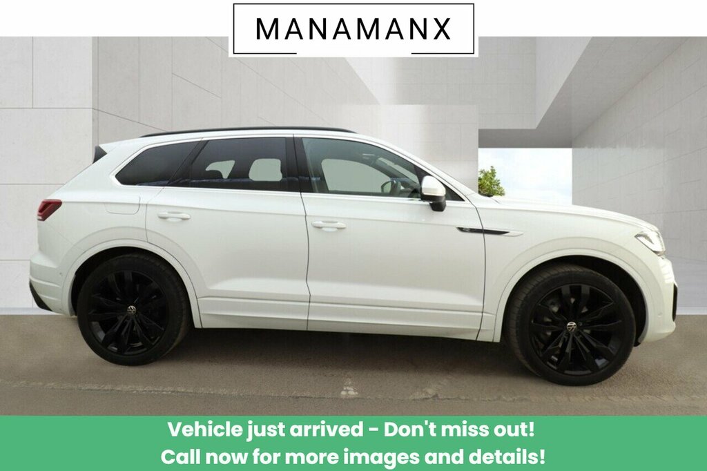 Volkswagen Touareg Tdi V6 R-line Tech Plus DE73PVW White #6