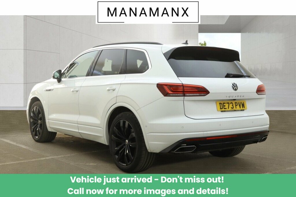 Volkswagen Touareg Tdi V6 R-line Tech Plus DE73PVW White #2