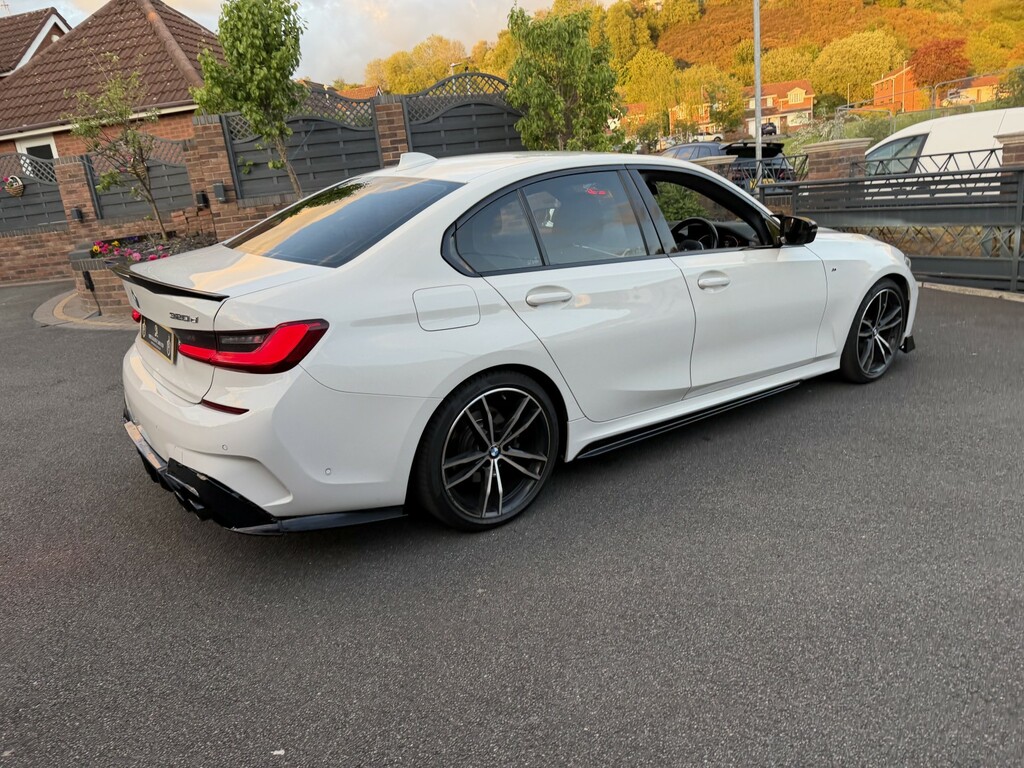 BMW 3 Series Saloon 2.0 320D M Sport Saloon 201919 WS19JSZ White #3