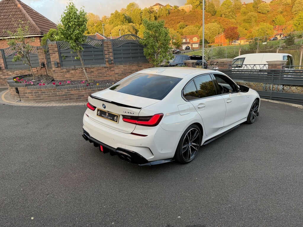 BMW 3 Series Saloon 2.0 320D M Sport Saloon 201919 WS19JSZ White #2