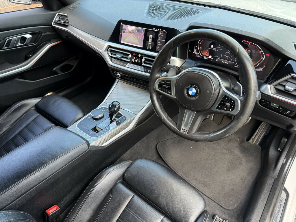 BMW 3 Series Saloon 2.0 320I M Sport Saloon 201969 SG69LHJ White #5
