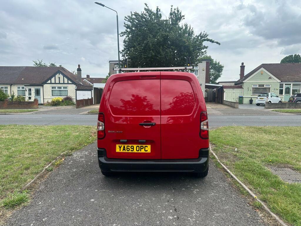 Citroen Berlingo Panel Van 1.5 Bluehdi 650 Enterprise M 201969 YA69OPC Red #5
