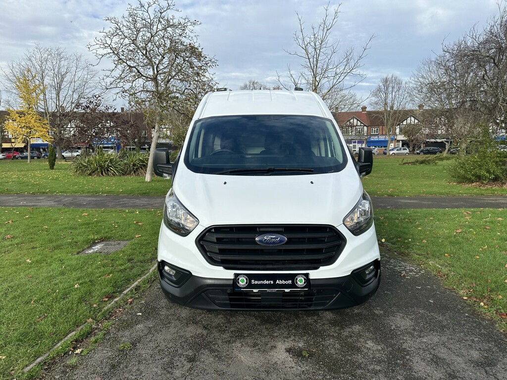 Ford Transit Custom Panel Van 2.0 300 Ecoblue Leader 202069 YS69EZJ White #2