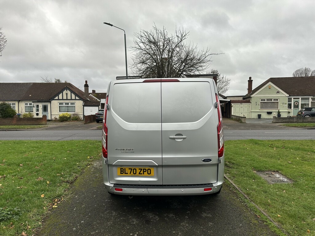 Ford Transit Custom Panel Van 2.0 Transit Custom Limited Van 300 L1 2. BL70ZPO Silver #3