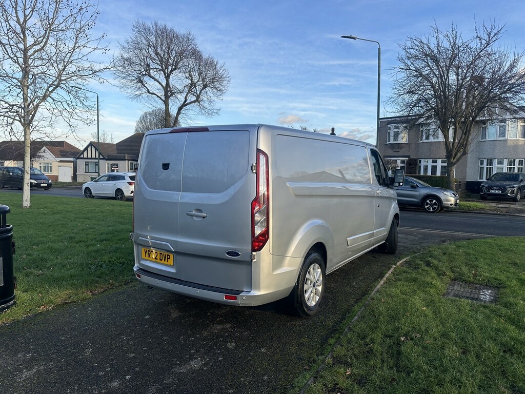 Ford Transit Custom Panel Van 2.0 Transit Custom Limited Van 300 L2 2. YR72DVP Silver #3