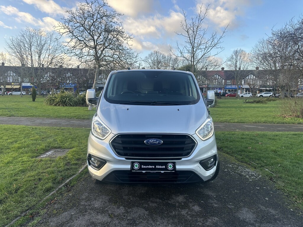 Ford Transit Custom Panel Van 2.0 Transit Custom Limited Van 300 L2 2. YR72DVP Silver #2
