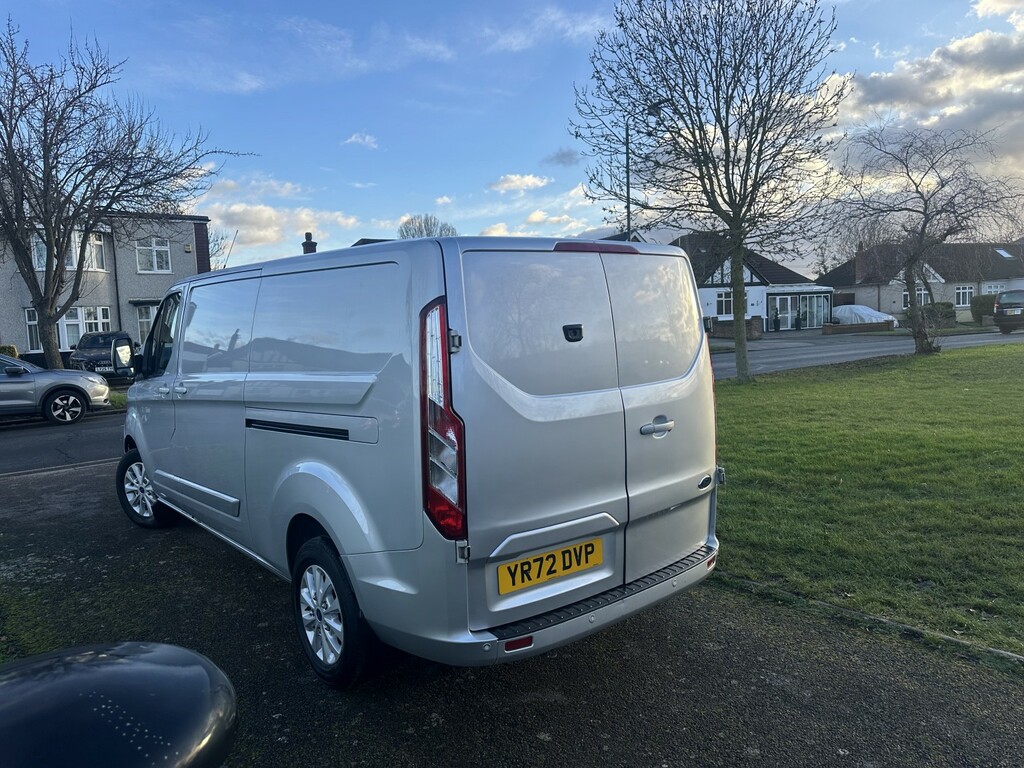 Ford Transit Custom Panel Van 2.0 Transit Custom Limited Van 300 L2 2. YR72DVP Silver #5