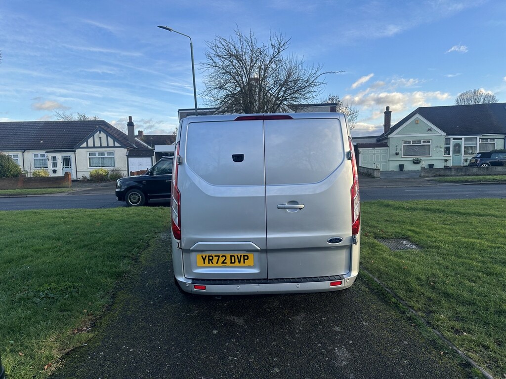 Ford Transit Custom Panel Van 2.0 Transit Custom Limited Van 300 L2 2. YR72DVP Silver #4