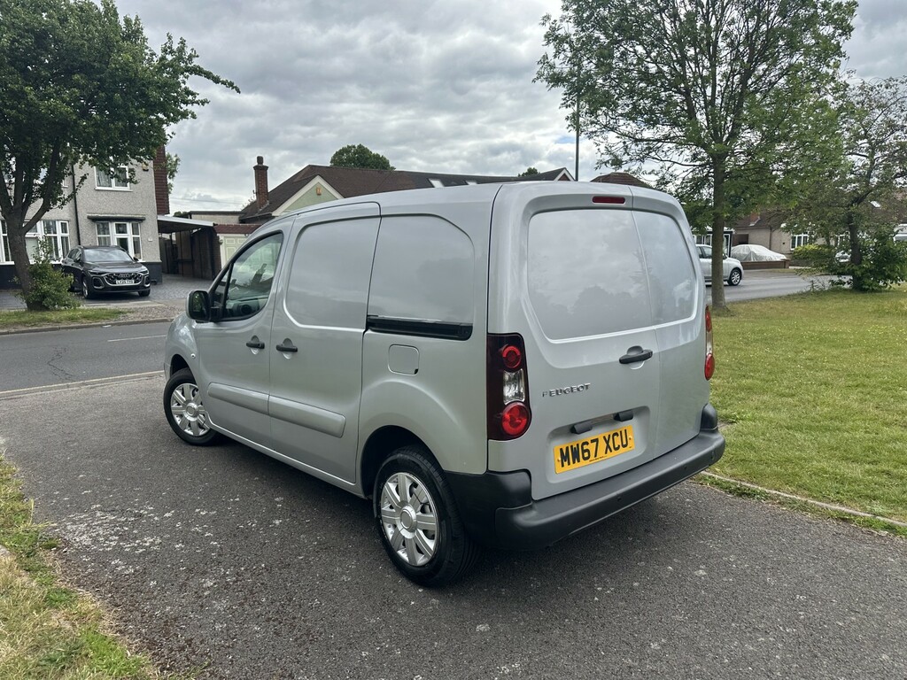 Peugeot Partner Panel Van 1.6 Bluehdi 855 Se 201767 MW67XCU Silver #6