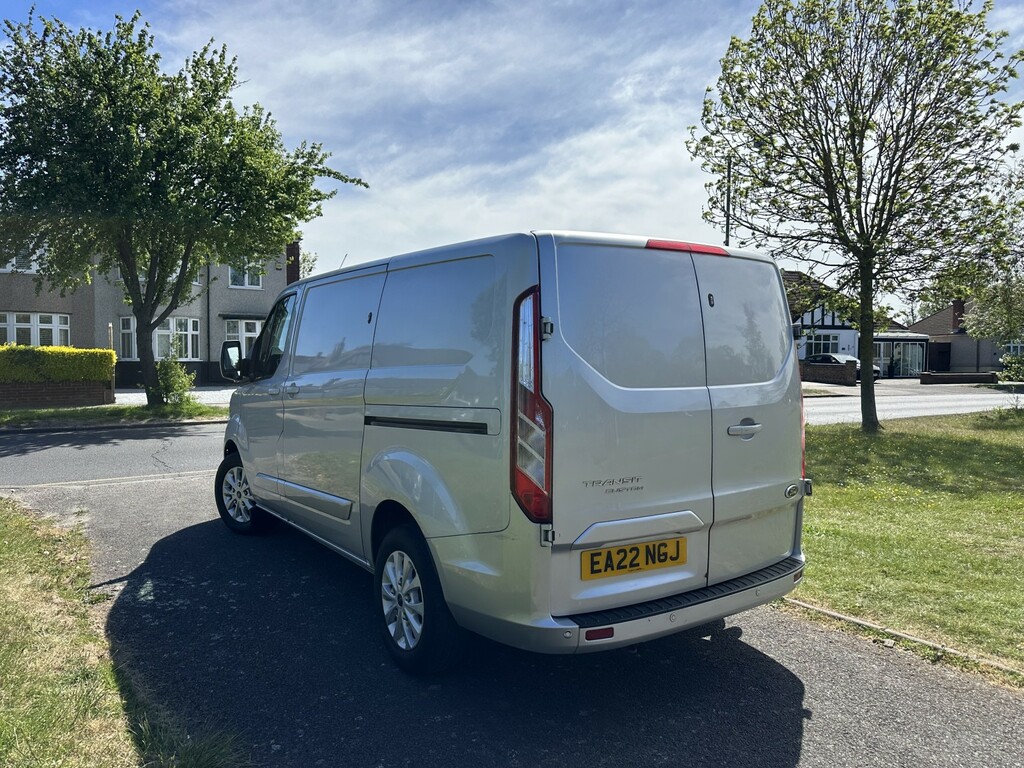 Ford Transit Custom Panel Van 2.0 Transit Custom Limited Van 300 L1 2. EA22NGJ Silver #6