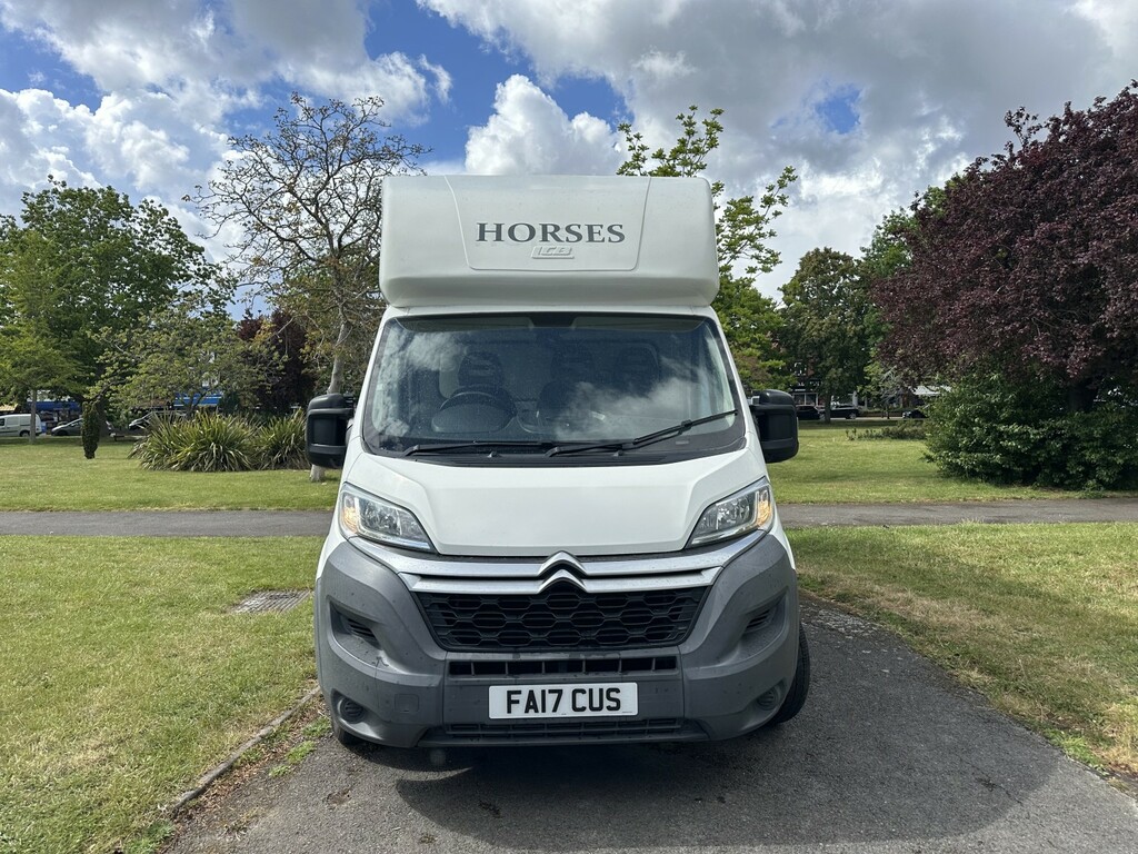 Citroen Relay Chassis Cab Horse Box 2.0 Bluehdi 35 201717 White #3