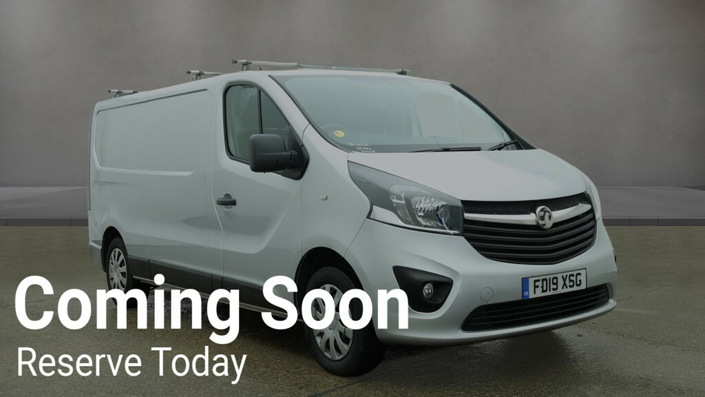 Vauxhall Vivaro Panel Van 1.6 Cdti 2900 Sportive 201919 Silver