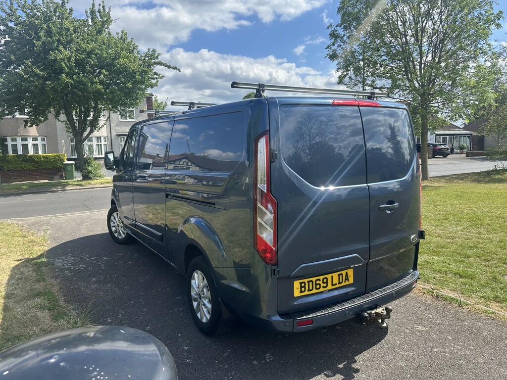 Ford Transit Custom Panel Van 2.0 300 Ecoblue Limited 201969 BD69LDA Blue #6