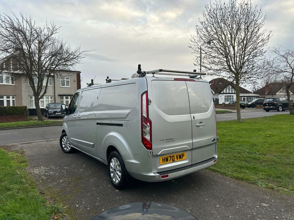 Ford Transit Custom Panel Van 2.0 Transit Custom Limited Van 300 L2 2. HW70VWP Silver #6