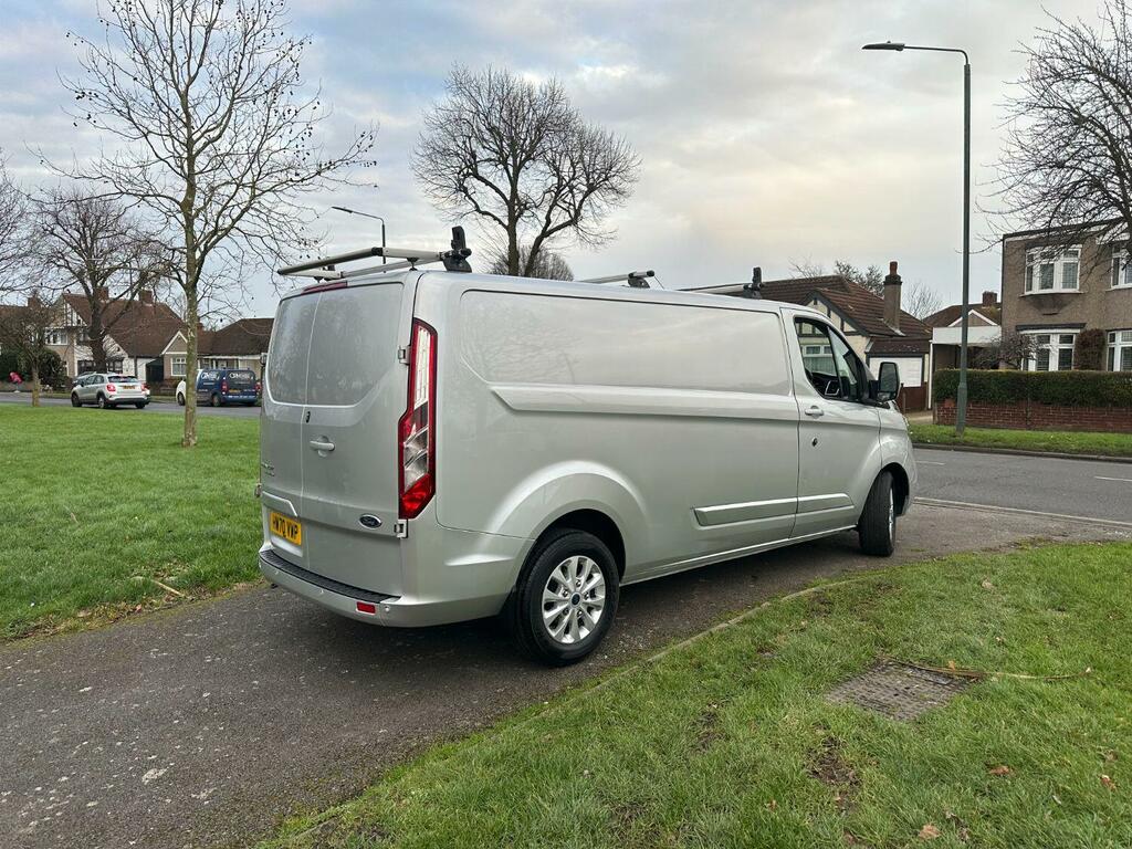Ford Transit Custom Panel Van 2.0 Transit Custom Limited Van 300 L2 2. HW70VWP Silver #4