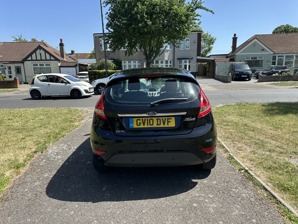 Ford Fiesta Hatchback 1.4 Zetec 2010 GV10DVF Black #6