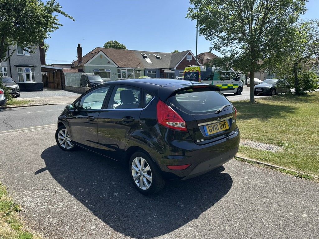 Ford Fiesta Hatchback 1.4 Zetec 2010 GV10DVF Black #5