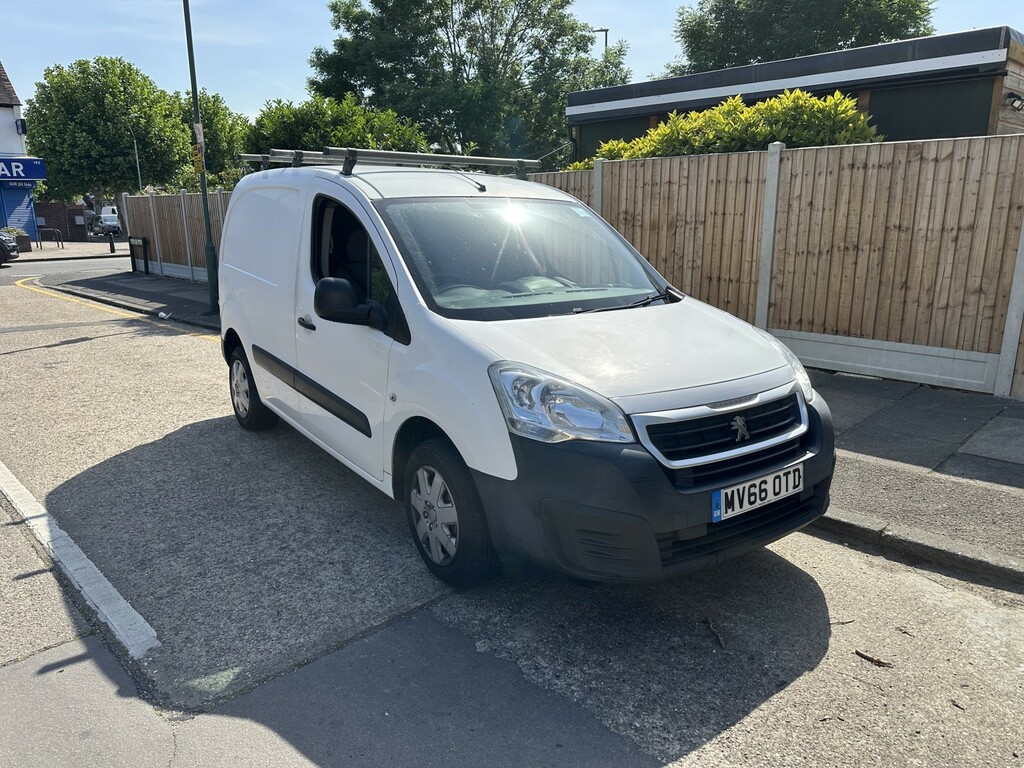 Peugeot Partner Panel Van 1.6 Hdi 850 S 2016 White