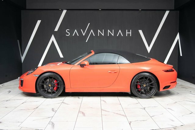 Porsche 911 2018 3.0T 991 Carrera S Convertible Pdk Orange #6