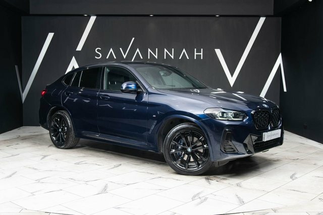 BMW X4 2022 2.0 20D Mht M Sport Suv Hybrid Aut Blue