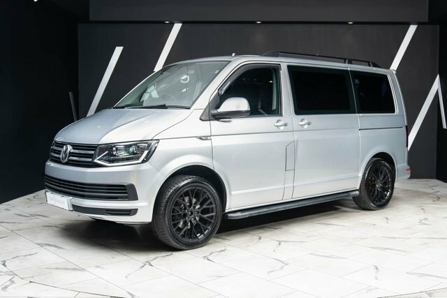 Volkswagen Transporter Shuttle 2017 2.0 Tdi Bluemotion Tech Se Minibus Double Cab Silver #4