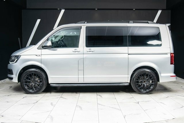 Volkswagen Transporter Shuttle 2017 2.0 Tdi Bluemotion Tech Se Minibus Double Cab Silver #5