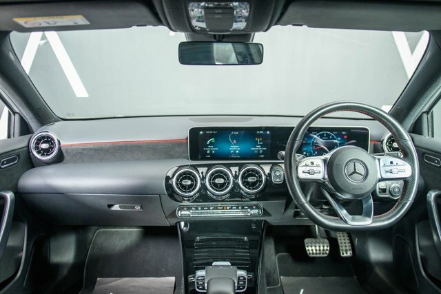 Mercedes-Benz A Class 2019 1.3 A200 Amg Line Executive Hatchback P EF19NLR White #3