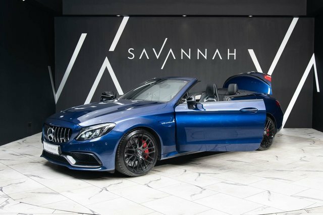 Mercedes-Benz C Class 2016 4.0 C63 V8 Biturbo Amg S Premium Cabriolet Blue #5