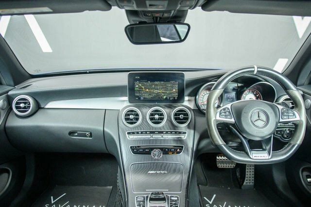 Mercedes-Benz C Class 2016 4.0 C63 V8 Biturbo Amg S Premium Cabriolet Blue #2