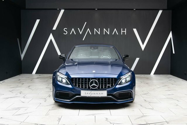 Mercedes-Benz C Class 2016 4.0 C63 V8 Biturbo Amg S Premium Cabriolet Blue #3